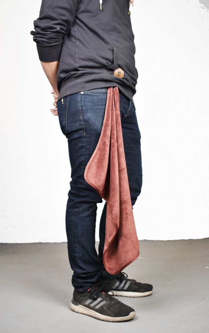 ⁦منشفة مايكروفايبر جوفركس ٤ قطع باحجام مختلفة⁩ - الصورة ⁦5⁩