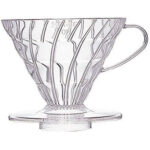 قمع هاريو للترشيح بلاستك اكليريك شفاف حجم ٢ v60